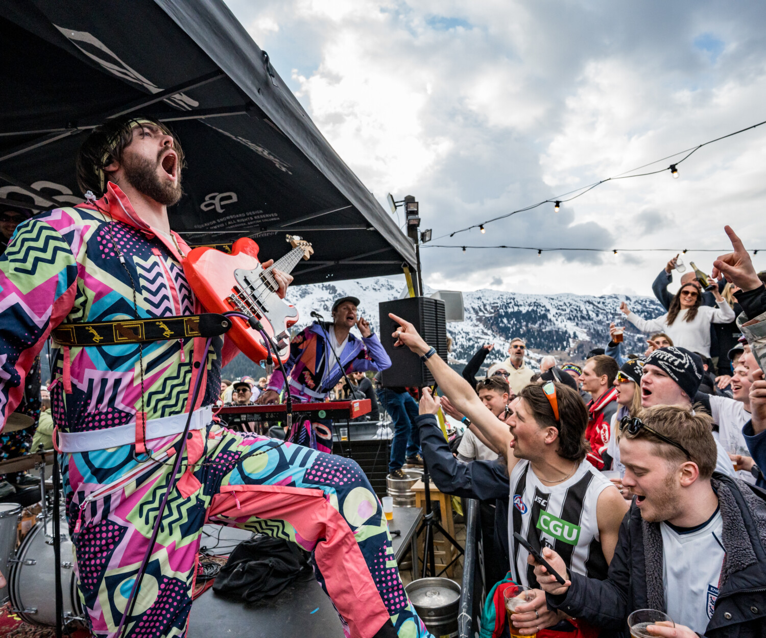 Pattern Pusher at Ronnie Loves Music, Méribel