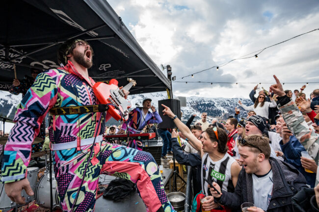 Pattern Pusher at Ronnie Loves Music, Méribel